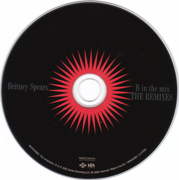 Britney Spears : B In The Mix - The Remixes (CD, Comp)