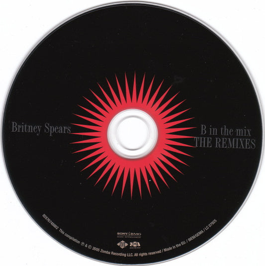Britney Spears : B In The Mix - The Remixes (CD, Comp)