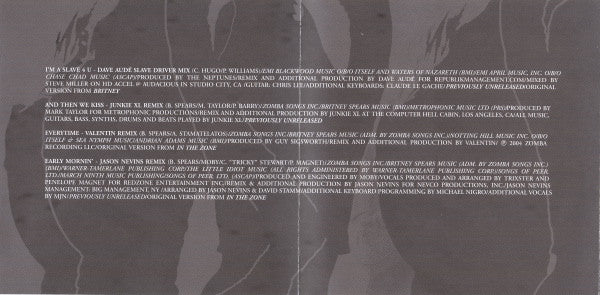 Britney Spears : B In The Mix - The Remixes (CD, Comp)