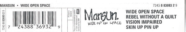 Mansun : Wide Open Space (CD, Single)