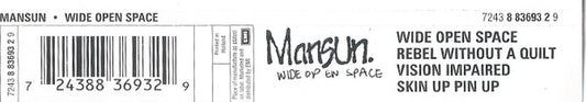 Mansun : Wide Open Space (CD, Single)