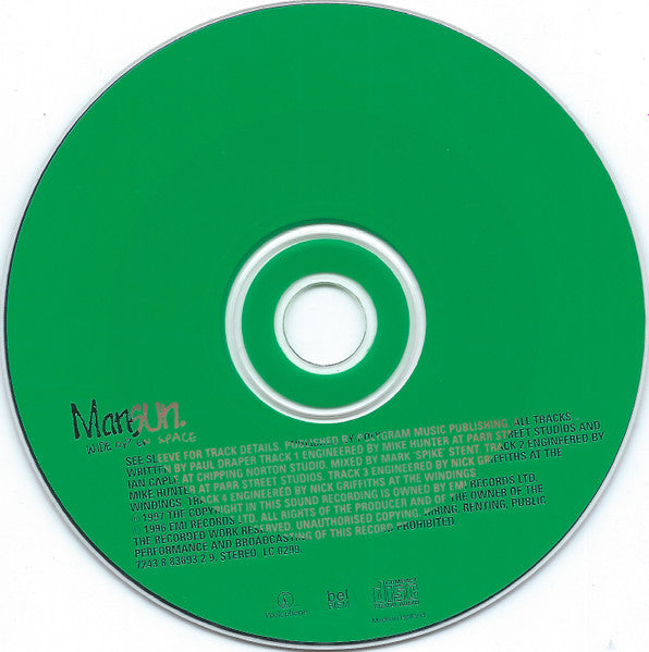 Mansun : Wide Open Space (CD, Single)