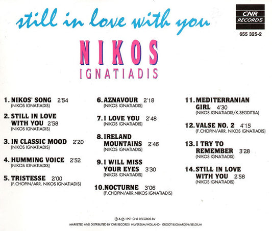Nikos Ignatiadis : Still In Love With You (CD, Album)