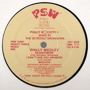 Montana Orchestra : Philly Medley (12")