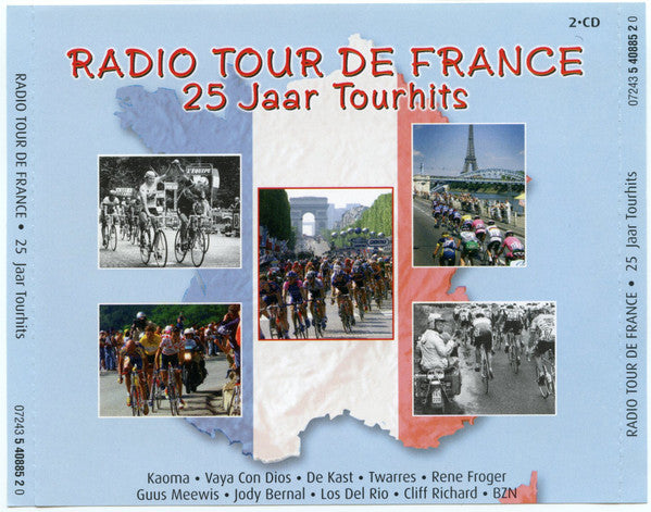 Various : Radio Tour de France 25 Jaar Tourhits (2xCD, Comp)
