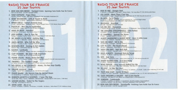 Various : Radio Tour de France 25 Jaar Tourhits (2xCD, Comp)