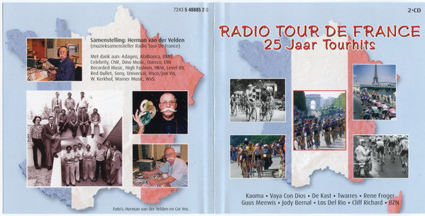 Various : Radio Tour de France 25 Jaar Tourhits (2xCD, Comp)