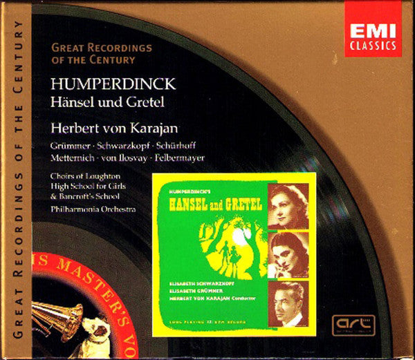 Engelbert Humperdinck (2) - Elisabeth Grümmer •  Elisabeth Schwarzkopf •  Else Schürhoff •  Josef Metternich •  Maria von Ilosvay •  Anny Felbermayer •  Chorus Of Loughton High School For Girls & Chorus Of Bancroft's School •  Philharmonia Orchestra •  He : Hänsel Und Gretel (2xCD, Album, RE, RM + Box, Sli)