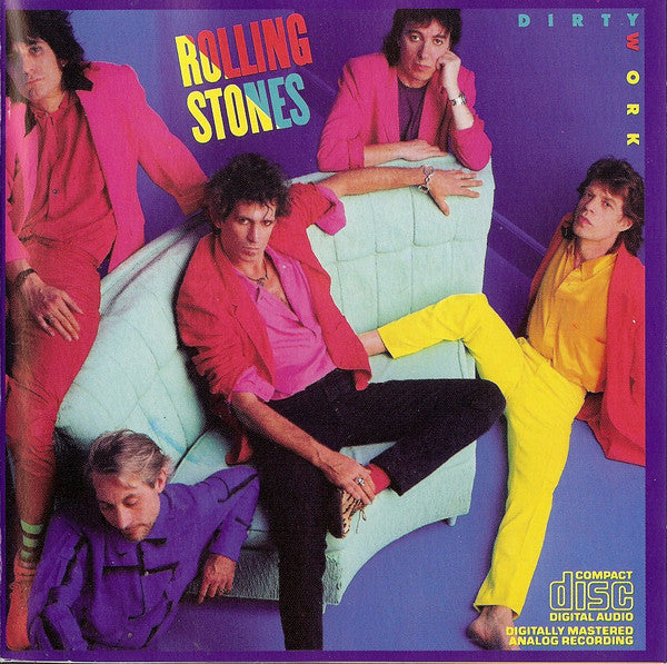 The Rolling Stones : Dirty Work (CD, Album, RE)