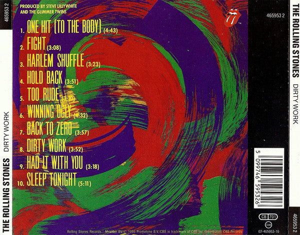 The Rolling Stones : Dirty Work (CD, Album, RE)