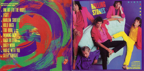 The Rolling Stones : Dirty Work (CD, Album, RE)