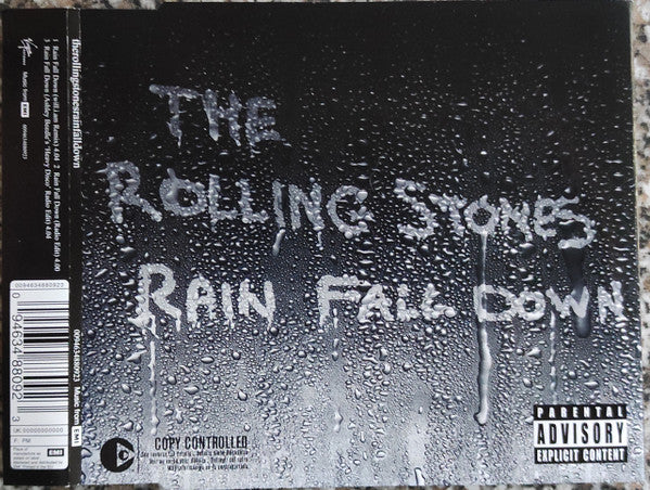 The Rolling Stones : Rain Fall Down (CD, Single, Copy Prot.)
