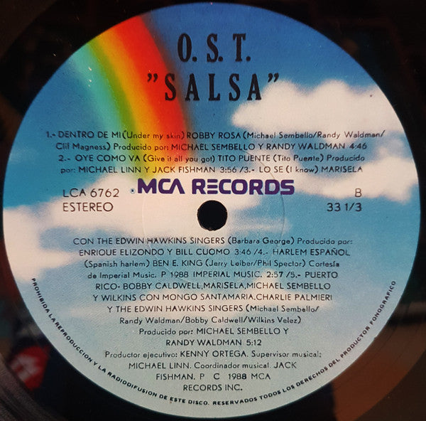 Various : Salsa The Motion Picture (Original Motion Picture Soundtrack) It's Hot! (LP, Album)