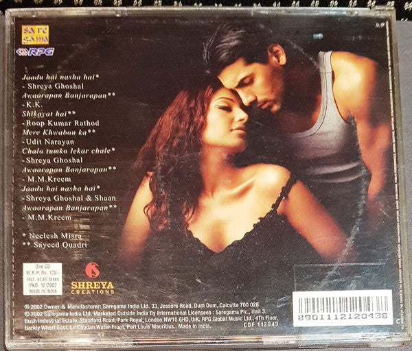 M.M. Kreem, Neelesh Misra · Sayeed Quadri : Jism (CD)