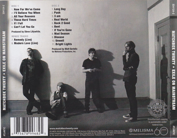 Matchbox Twenty : Exile On Mainstream (2xCD, Comp, Bes)