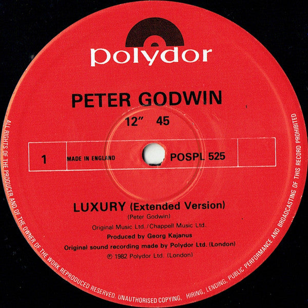 Peter Godwin : Luxury (12")