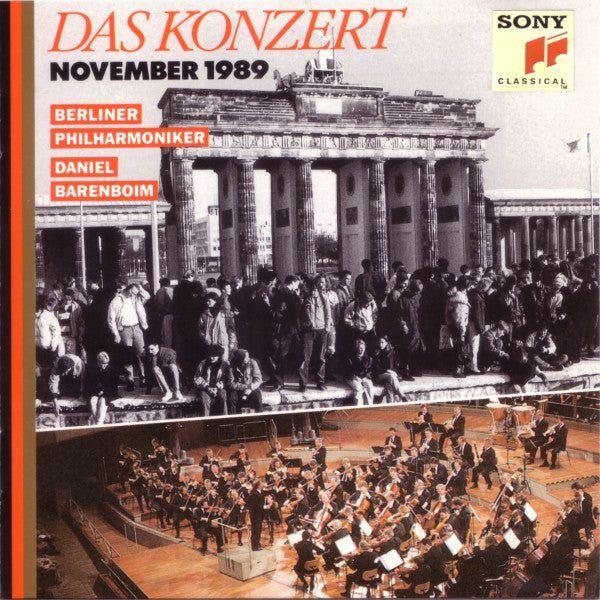 Ludwig van Beethoven, Berliner Philharmoniker, Daniel Barenboim : Das Konzert - November 1989 (CD, Album)