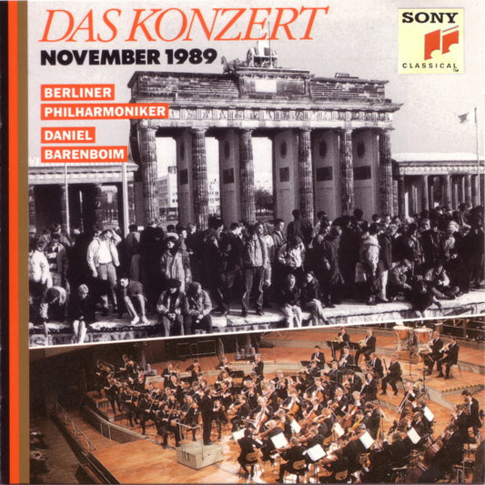 Ludwig van Beethoven, Berliner Philharmoniker, Daniel Barenboim : Das Konzert - November 1989 (CD, Album)