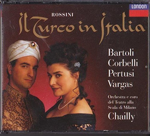Cecilia Bartoli, Alessandro Corbelli, Michele Pertusi, Ramón Vargas, Orchestra Del Teatro Alla Scala e Coro Del Teatro Alla Scala, Riccardo Chailly, Gioacchino Rossini : Il Turco in Italia (2xCD, Album, Club)