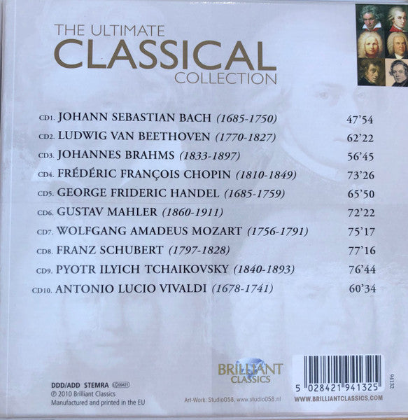 Various : The Ultimate Classical Collection (10xCD)