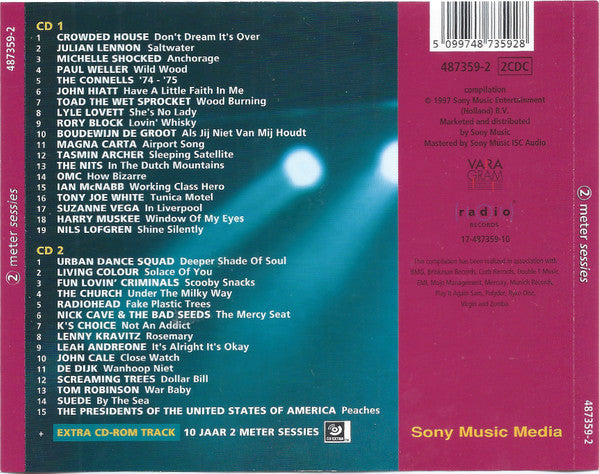 Various : Het Beste Uit 10 Jaar 2 Meter Sessies (2xCD, Comp, Enh)