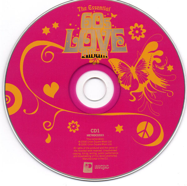 Various : The Essential 60s Love Album (2xCD, Comp)