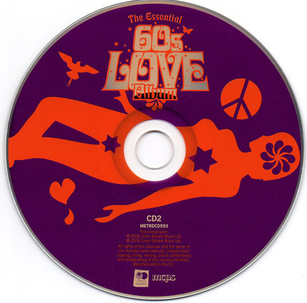 Various : The Essential 60s Love Album (2xCD, Comp)