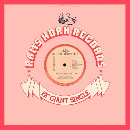 Boys Town Gang : Come And Get Your Love (12", Whi)
