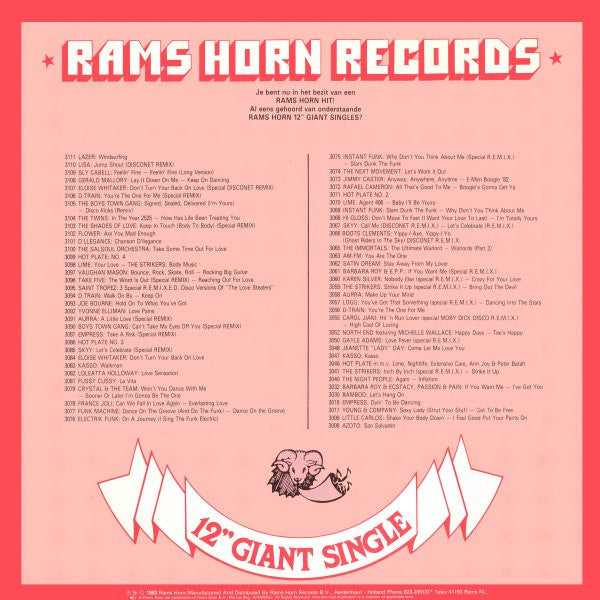 Boys Town Gang : Come And Get Your Love (12", Whi)