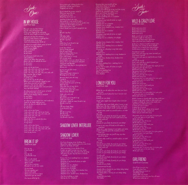 Mary Jane Girls : Only Four You (LP, Album)