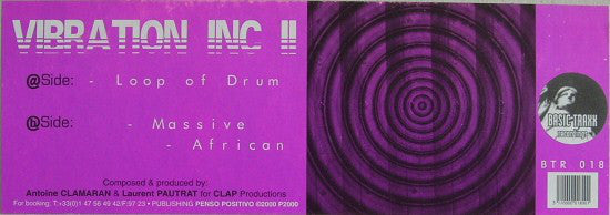 Vibration Inc. : Loop Of Drum (12")