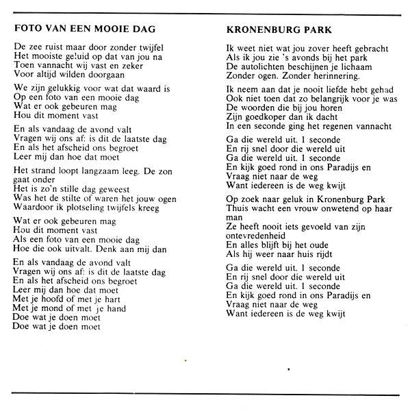 Frank Boeijen Groep : Foto Van Een Mooie Dag (CD, Album, RE)