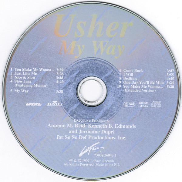 Usher : My Way (CD, Album)