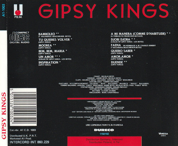 Gipsy Kings : Gipsy Kings (CD, Album)