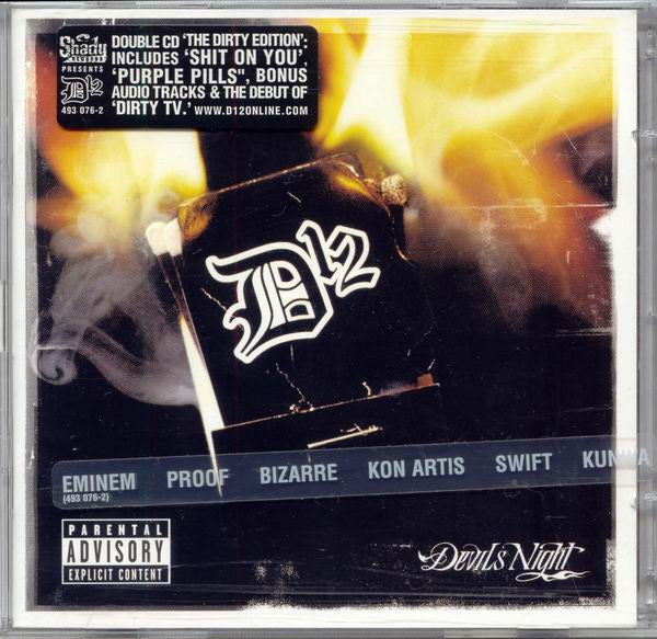 D12 : Devils Night (The Dirty Edition) (CD, Album + CD, Enh, Ltd)