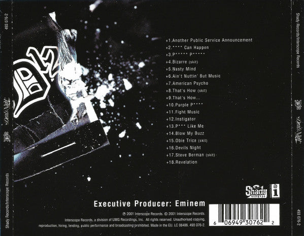 D12 : Devils Night (The Dirty Edition) (CD, Album + CD, Enh, Ltd)