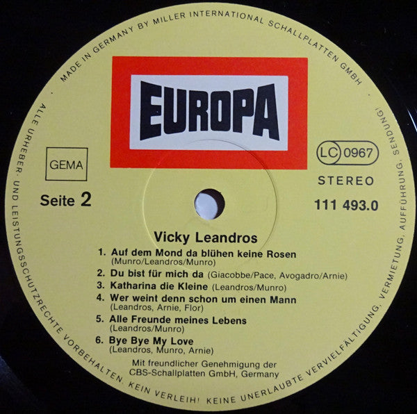 Vicky Leandros : Vicky Leandros (LP, Comp)
