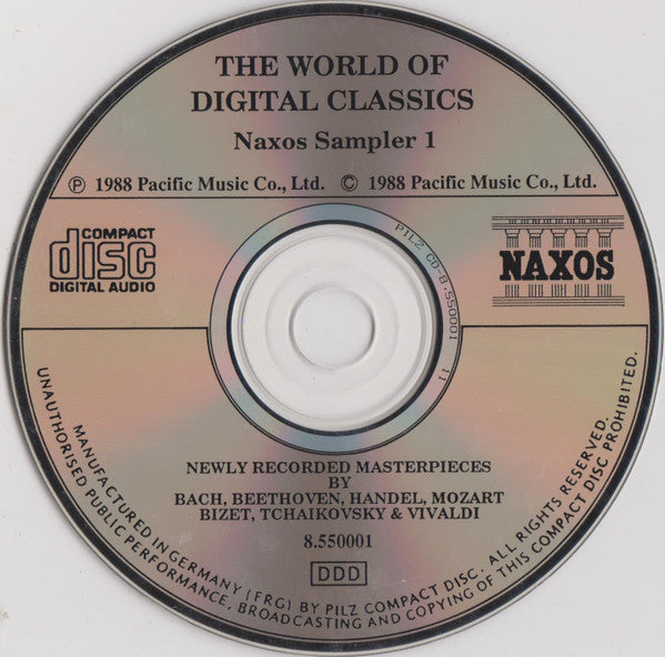 Various : The World Of Digital Classics Sampler 1 (CD, Comp, Smplr)