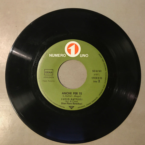 Lucio Battisti : La Canzone Del Sole (7")
