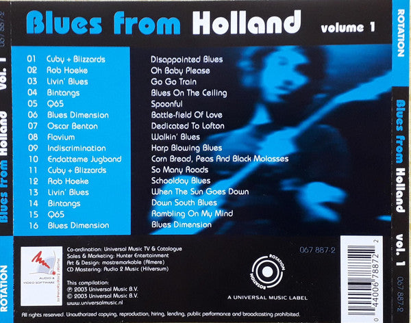 Various : Blues From Holland 1 (CD, Comp)