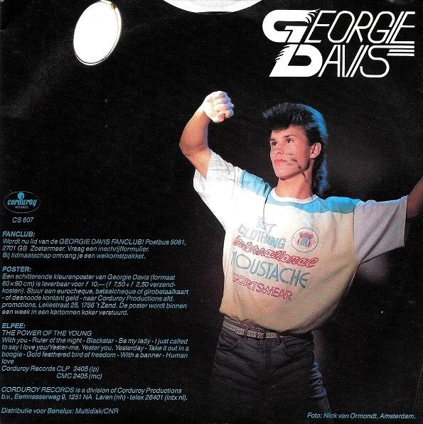 Georgie Davis : Break Her Stride (7", Single)