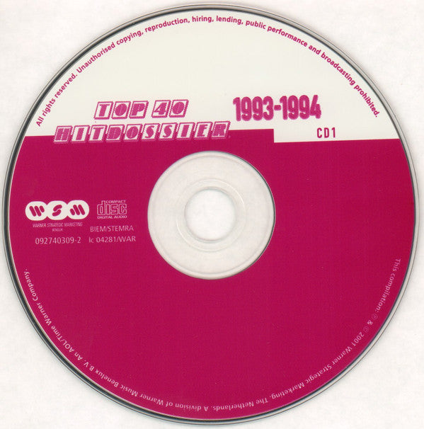 Various : Top 40 Hitdossier 1993-1994 (2xCD, Comp)