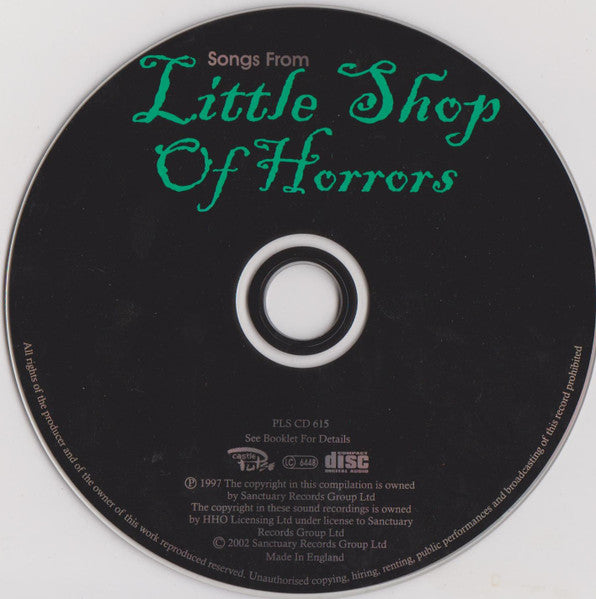 Alan Menken, Howard Ashman - The West End Orchestra And The West End Singers : Little Shop Of Horrors (CD, Album)