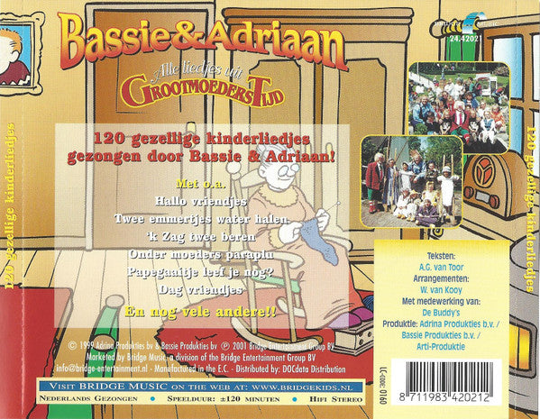 Bassie & Adriaan : Alle Liedjes Uit Grootmoederstijd (2xCD, Comp)