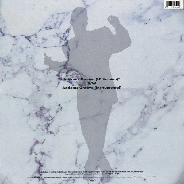 MC Hammer : Addams Groove (12", Single, Spe)