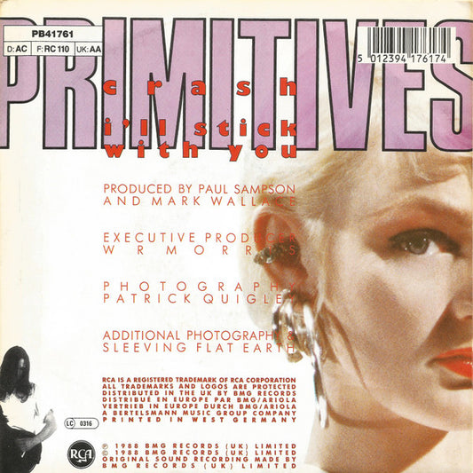 The Primitives : Crash (7", Single)