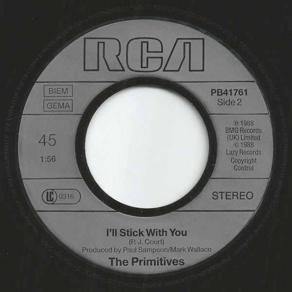 The Primitives : Crash (7", Single)