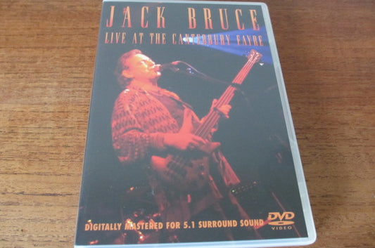 Jack Bruce : Live At The Canterbury Fayre (DVD-V, NTSC)