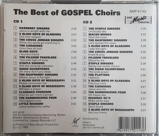 Various : The Best Of Gospel Choirs (2xCD, Comp)