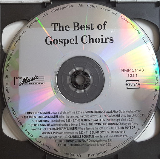 Various : The Best Of Gospel Choirs (2xCD, Comp)